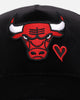 New Era Chicago Bulls 'Velvet Hearts' 9FORTY A-Frame Snapback Black
