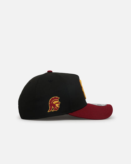 New Era University Of Southern California Trojans 'USC Pack' 9FORTY A-Frame Snapback Black/Burgundy