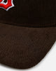 New Era Detroit Tigers 'Walnut Cord' 9FORTY A-Frame Corduroy Snapback Walnut