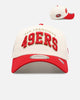 New Era San Francisco 49ers 'Vintage Arch Logo' 9FORTY A-Frame Snapback Official Team Colors