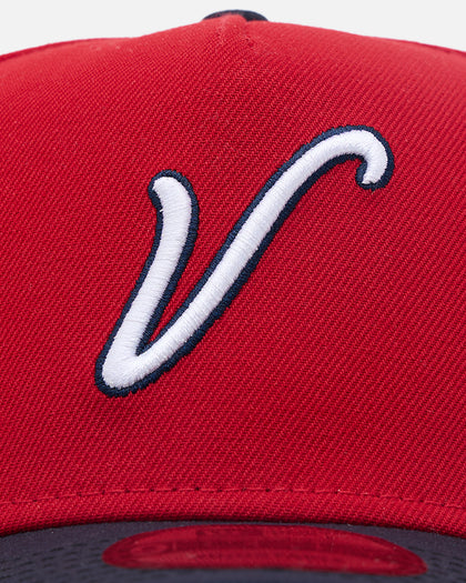 New Era Veracruz Aguilas "Liga Mexicana De Beisbol" 9FORTY Snapback Red/Navy