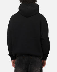 Carre Illusion Hoodie Solid Black