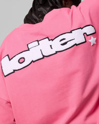 Loiter Premium Essentials Boxy T-Shirt Pink