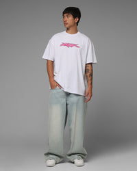 Loiter Cyber Logo T-Shirt White