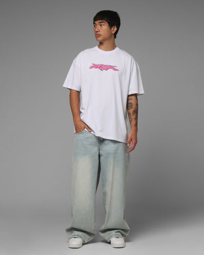 Loiter Cyber Logo T-Shirt White
