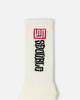 S Double S Cube Mid Block Socks 3 Pack Assorted