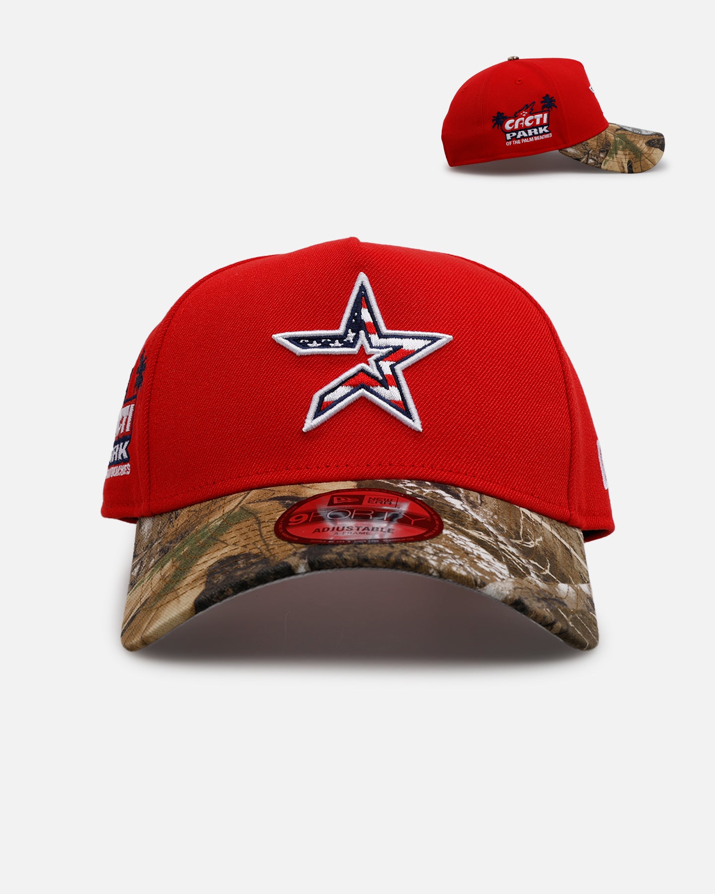 New Era Houston Astros 'Stars And Stripes' 9FORTY A-Frame Snapback