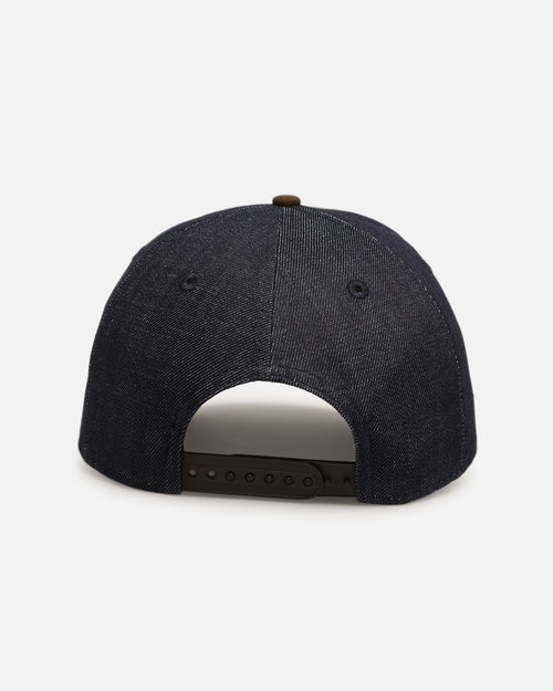 New Era Denver Broncos 'Denim Cowhide' 9FORTY A-Frame Snapback Navy