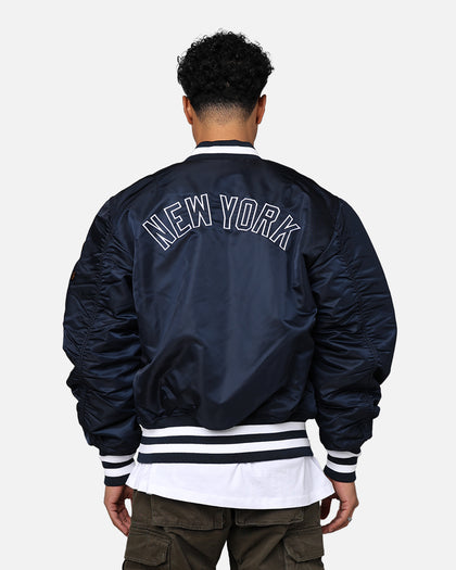 New Era X Alpha Series X MLB New York Yankees MA-1 Bomber Jacket Navy