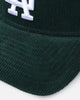 New Era Los Angeles Dodgers 'Dark Green Cord' 9FORTY A-Frame Corduroy Snapback Dark Green
