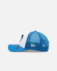 New Era Detroit Lions 'Team Motto' 9FORTY A-Frame Trucker Snapback Official Team Colors