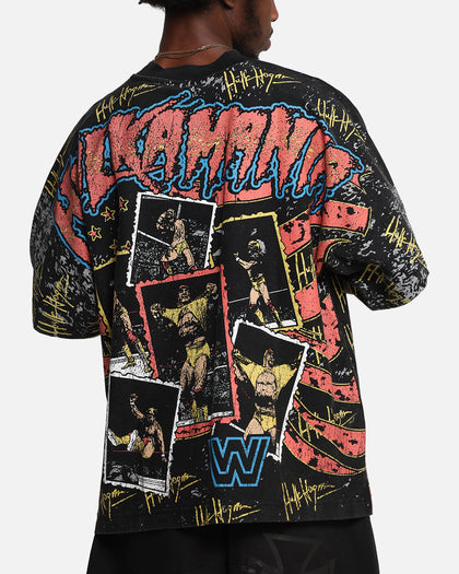 Culture Kings X WWE Hulk Hogan All Over Print T-Shirt Black