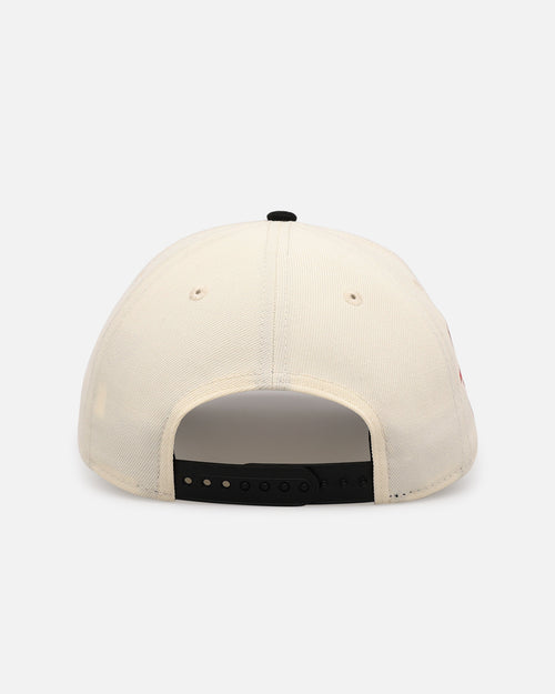 New Era New Jersey Devils 'Team Color Visor' 9FORTY A-Frame Snapback Chrome/Official Team Color