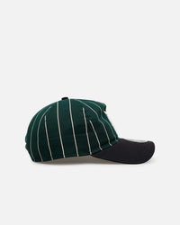 New Era Detroit Tigers 'Pinstripe' 9FORTY A-Frame Snapback Dark Green