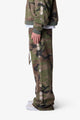 MNML Ultra Wide Twill Cargo Pants Camo