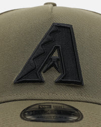 New Era Arizona Diamondbacks 'Easy Olive' 9FORTY A-Frame Snapback Olive