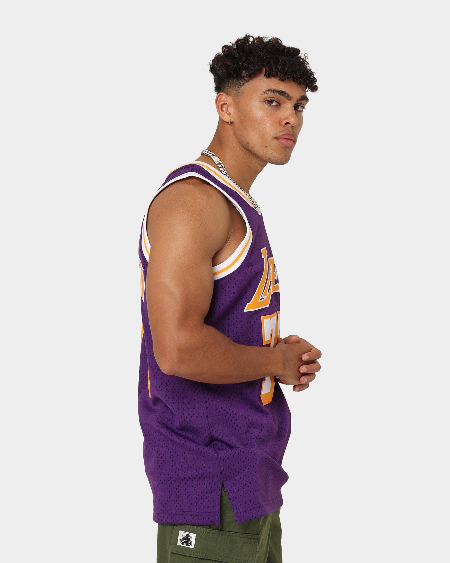 Mitchell & Ness Los Angeles Lakers Dennis Rodman #73 '98-'99 Road