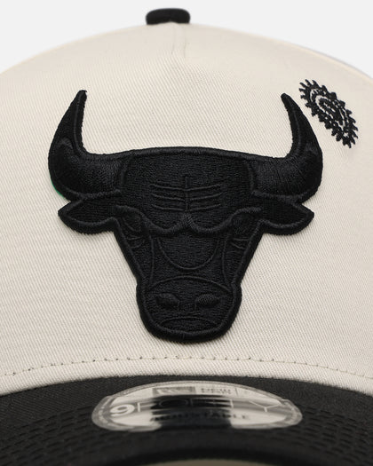 New Era Chicago Bulls 'Paisley Hit' 9FORTY A-Frame Snapback Chrome White/Black