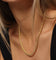 House Of Auric Rope 4mm 18" Chain 18k Gold Vermeil