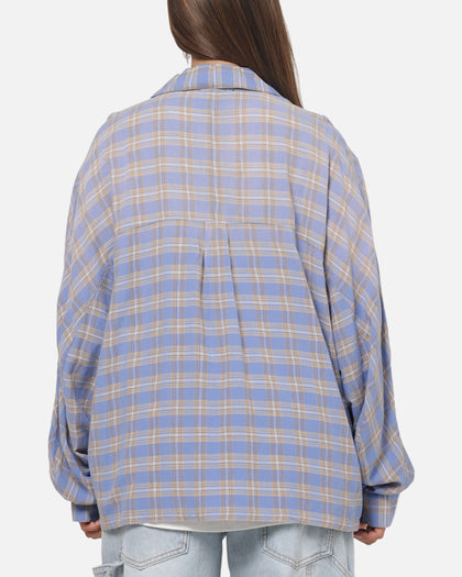 Represent Santa Monica Flannel Drift Blue