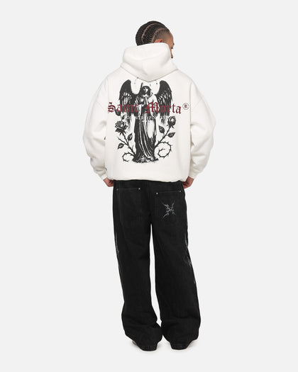 Saint Morta Forever Ever Hoodie Off White
