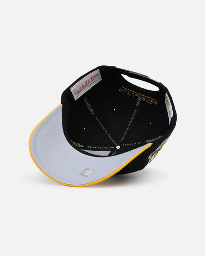Mitchell & Ness Denver Nuggets "Enter The Dragon" Pro Crown Snapback Black/Ochre