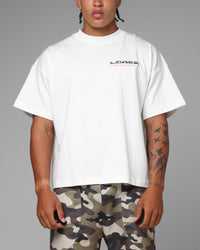 Loiter Jet Stream Chenille T-Shirt Off White