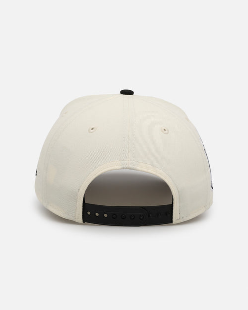 New Era Boston Red Sox 'Chrome Upside Down Logo' 9FORTY A-Frame Snapback Chrome/Black