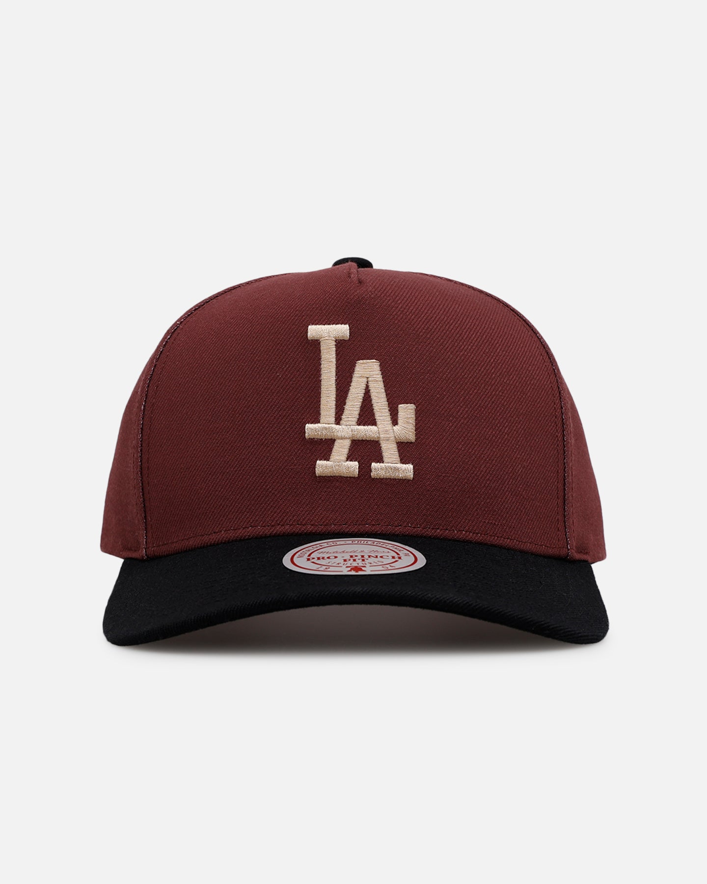 Mitchell & Ness Los Angeles Dodgers 'Vintage Burgundy' Pro Pinch