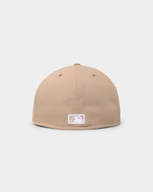 New Era New York Yankees "Camel White" 59FIFTY Fitted Tumbleweed/White