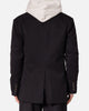 MNML Double Breasted Suit Jacket Black