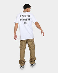 Father Forgive Me FFM Logo T-Shirt White