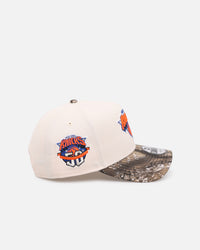 New Era New York Knicks 'Realtree Visor' 9FORTY A-Frame Snapback Cream/Camo