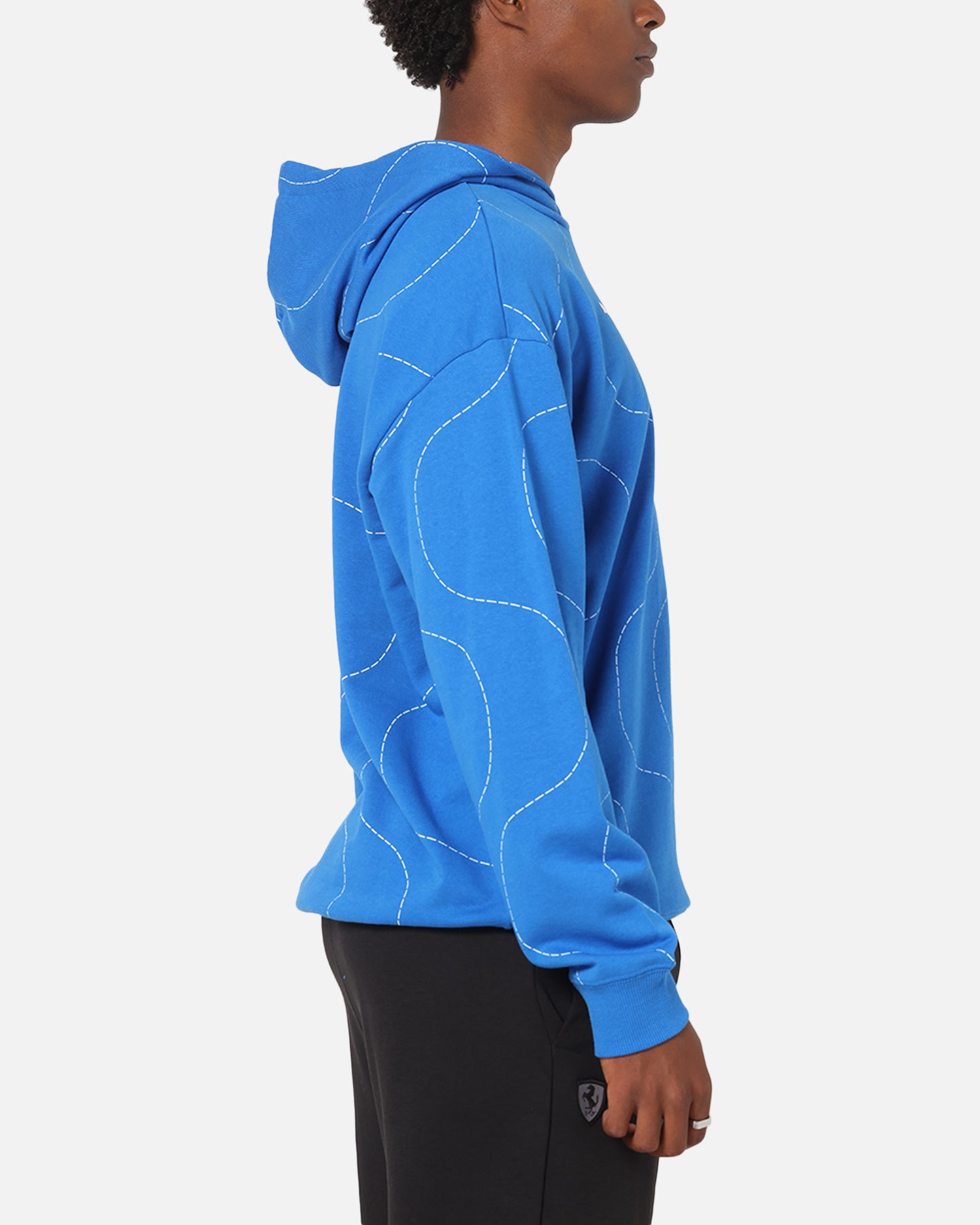 Puma X Scuderia Ferrari Monza Hoodie Steer Blue | Culture Kings US