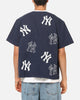 Majestic Athletic New York Yankees Splat Baseball T-Shirt Indigo