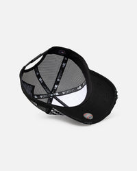 New Era New York Yankees 'Checker Trucker' 9FORTY A-Frame Trucker Snapback White