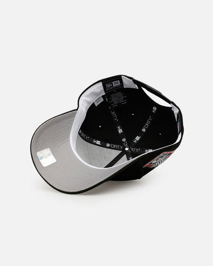 New Era New York Giants 'Black And Team Color' 9FORTY A-Frame Snapback Black/Official Team Color