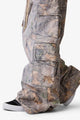 MNML Rave Double Cargo Pants Grass Camo
