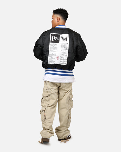 New Era X Alpha Series X NFL Los Angeles Rams MA-1 Bomber Jacket Royal/Black