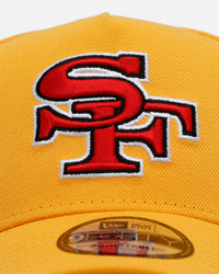 New Era San Francisco 49ers 'Sunshine' 9FORTY A-Frame Snapback Canary