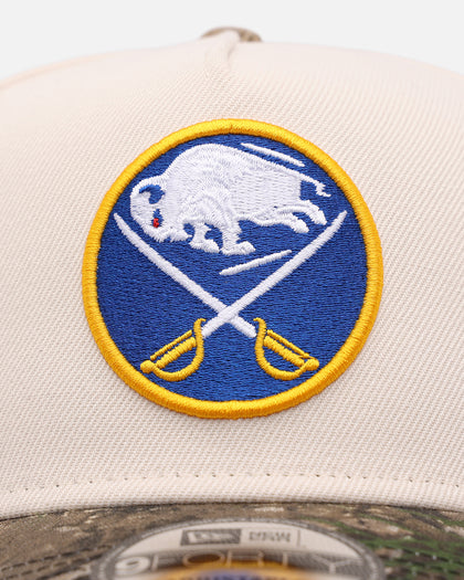 New Era Buffalo Sabres 'Realtree Visor' 9FORTY A-Frame Snapback Cream/Camo