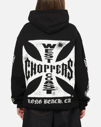West Coast Choppers Core Logo Hoodie Black