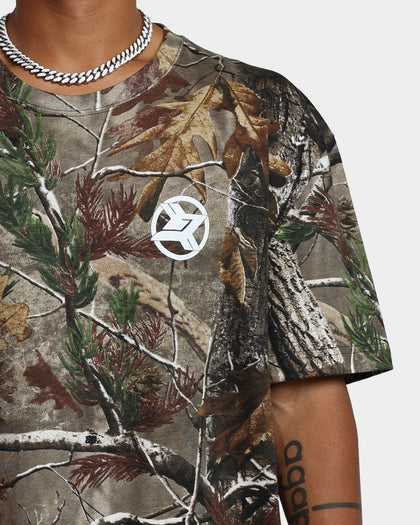 Goat Crew GC Camo Pocket T-Shirt Camo/White