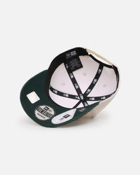 New Era Las Vegas Raiders 'Heritage Golf' Pre-Curved Golfer Snapback Chrome White