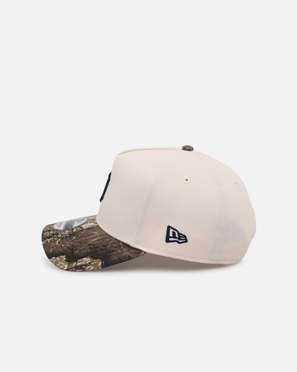 New Era Detroit Tigers 'Realtree Visor' 9FORTY A-Frame Snapback Cream/Camo