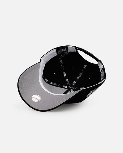 New Era San Francisco Giants 'Black And White' 9FORTY A-Frame Snapback Black/White
