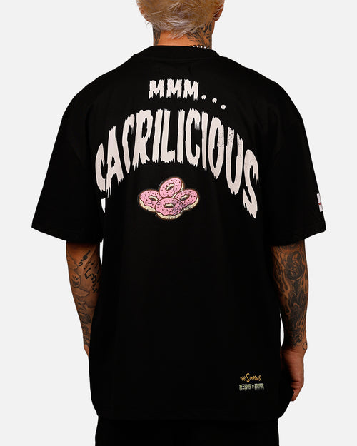 Freeze Max The Simpsons 'The Simpson Treehouse Of Horror' Sacrilicious T-Shirt Black
