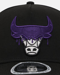 New Era Chicago Bulls 'Drip 3.0' 9FORTY A-Frame Snapback Black