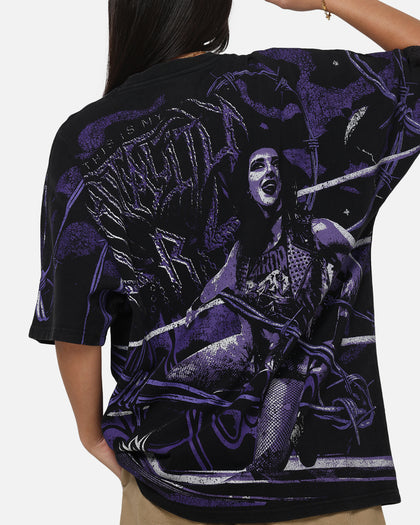73Studio X WWE Rhea Ripley All Over Print T-Shirt Black Wash