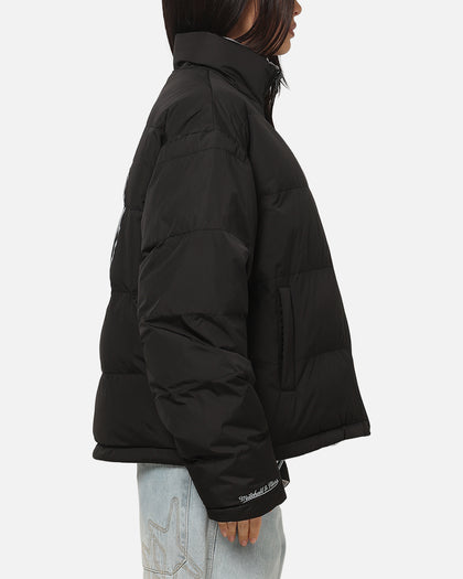 Mitchell & Ness Las Vegas Raiders Reversible Puffer Jacket Black